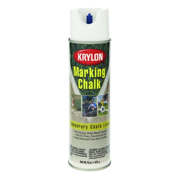 Krylon Professional White Field Marking Chalk 15 oz 5894 Zoro